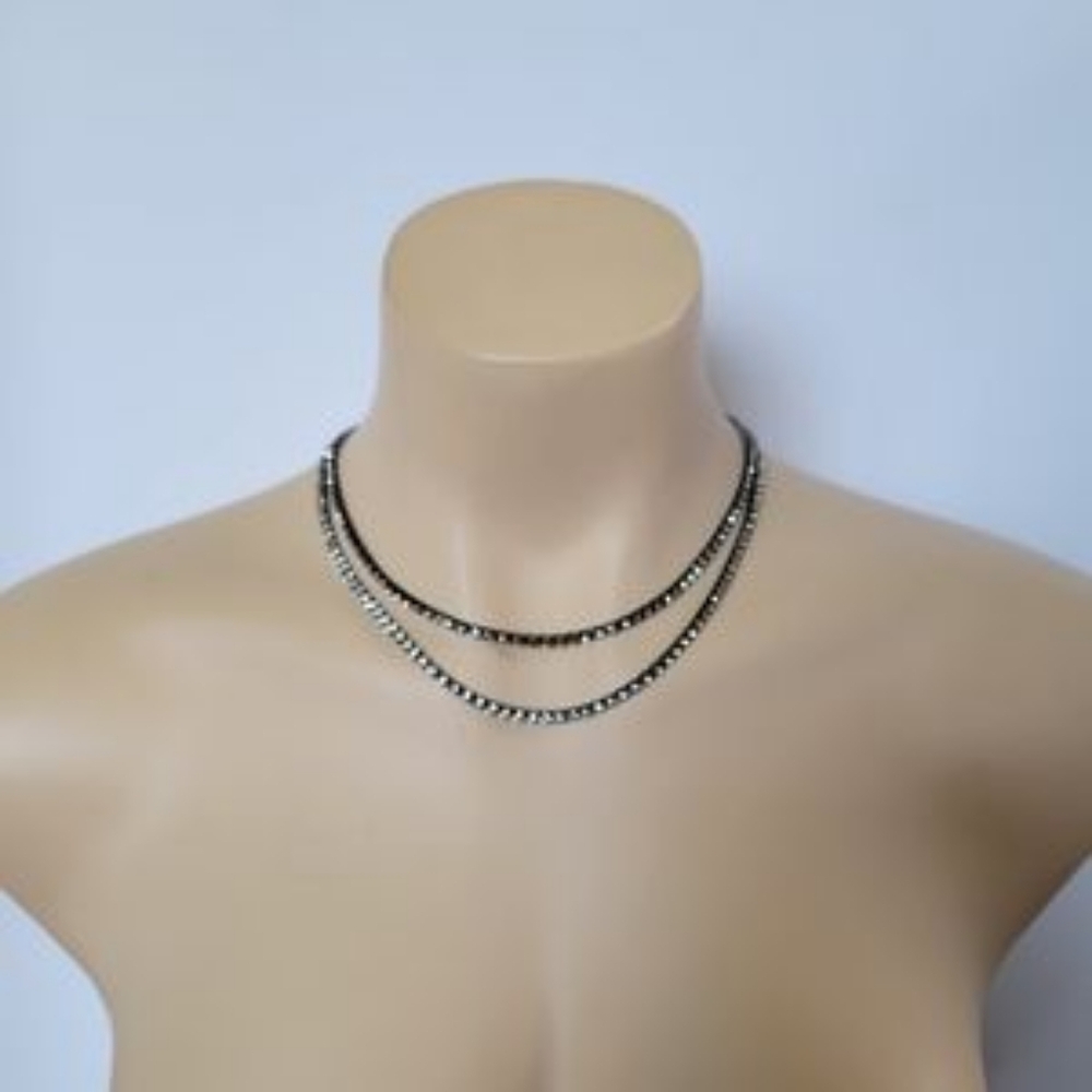 🟢Free With Purchase 🆕️a new day Women's Cup Chain Multi-Strand Necklace